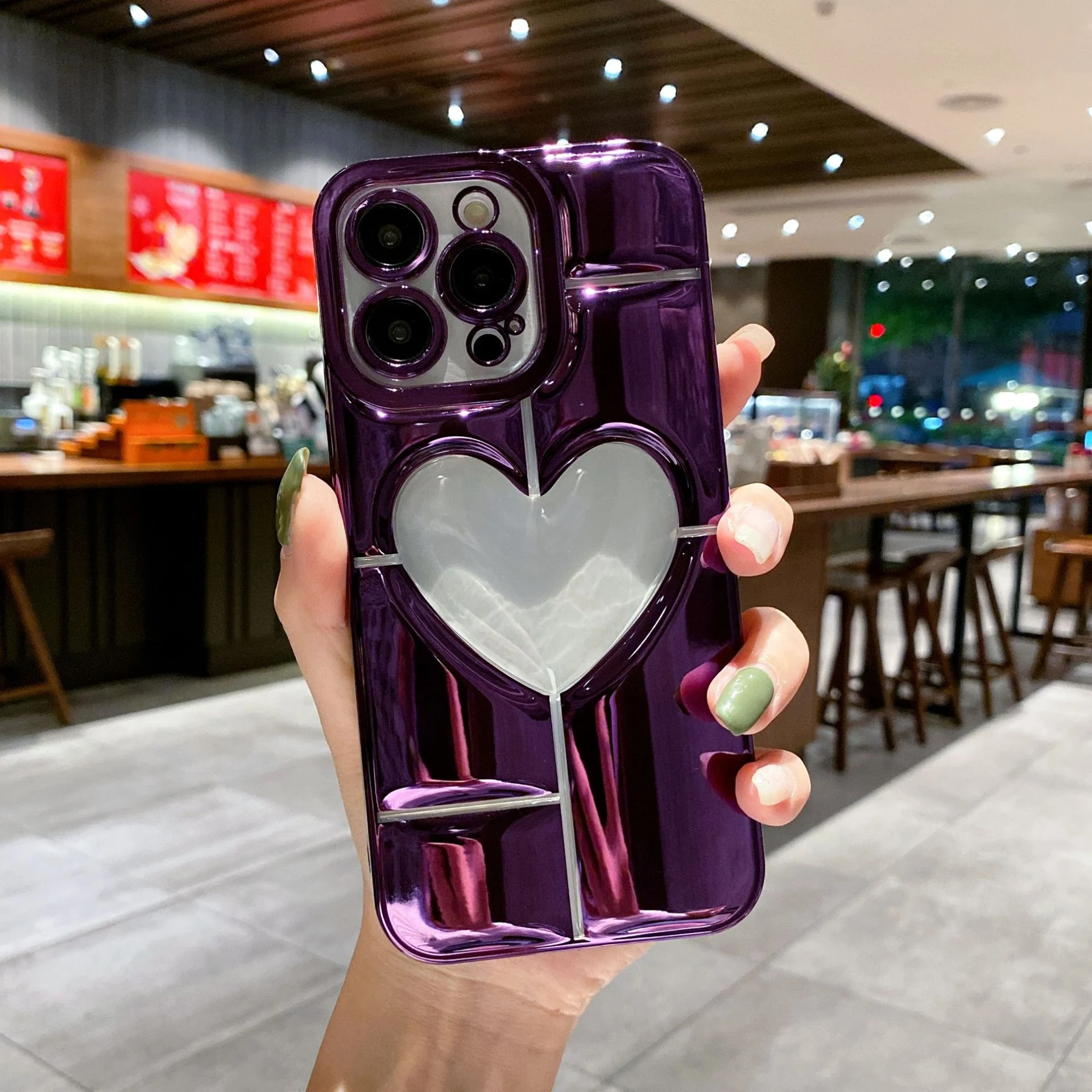 Title 3, Capinha Electroplated Big Love para celular Pro...