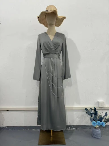 Title 9, Womens Solid Color Elegant Long Waist Dress