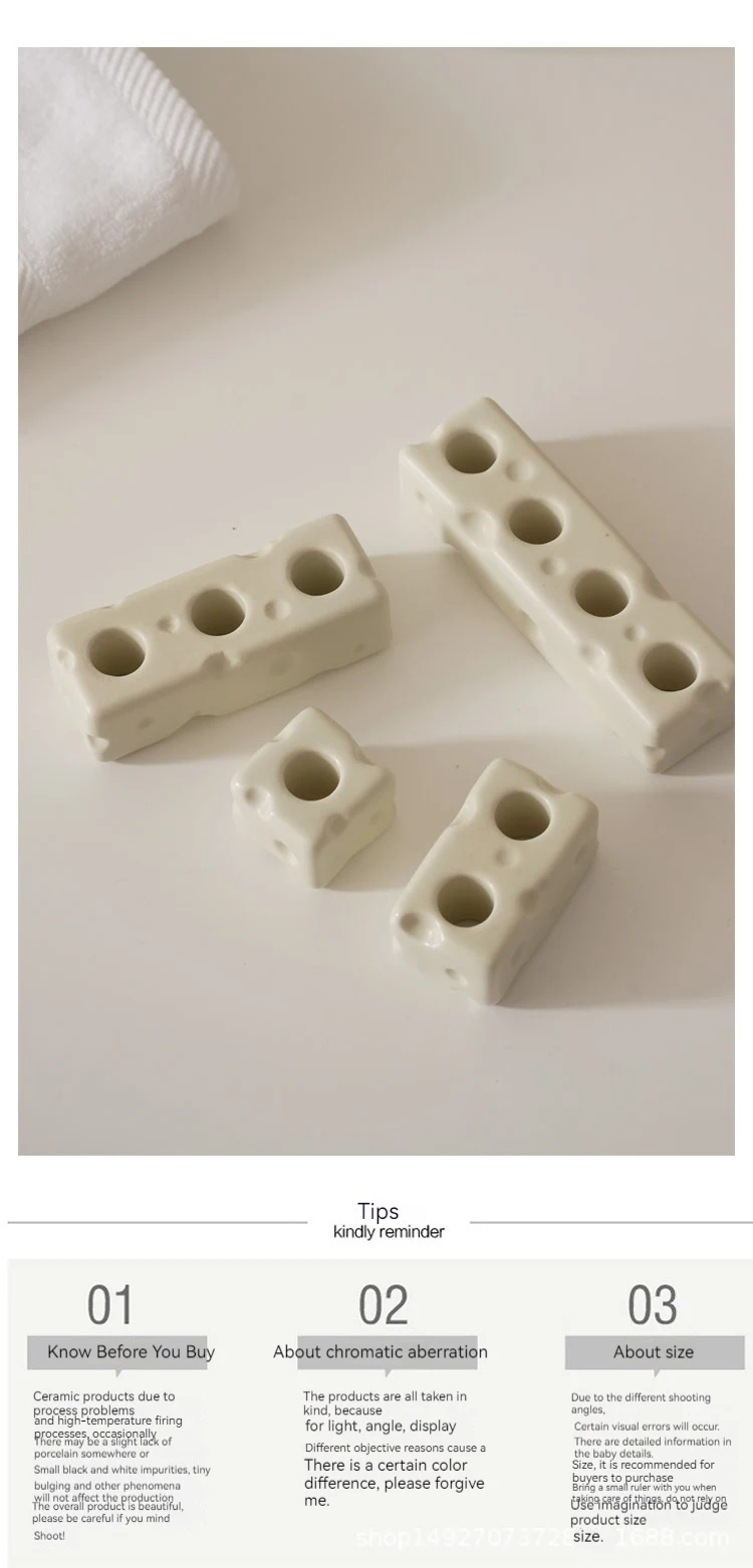 Cheese Porous Ceramic Toothbrush Holder, keeps toothbrushes dry and clean, ideal for bathroom organization, unique desig — photo 4