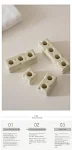 Cheese Porous Ceramic Toothbrush Holder, keeps toothbrushes dry and clean, ideal for bathroom organization, unique desig — photo 4