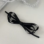 Lintstrik haarclip, Franse retro-stijl, eendenbekclip, hoogwaardige uitstraling voor knotjes, en achterop het hoofd — foto 8