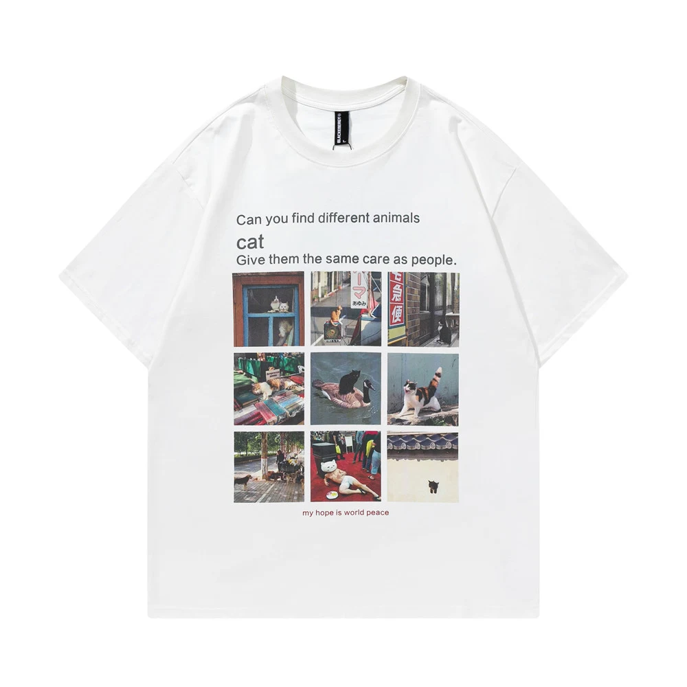 Title 10, Mens Fashion Personality Landscape Printing T-...