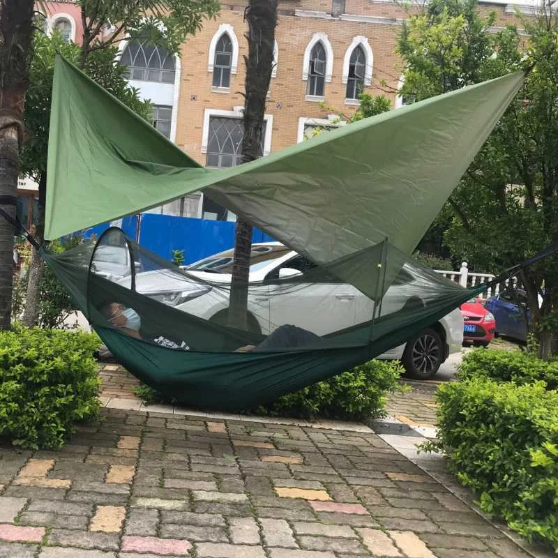 Title 13, Camping Mosquito Net Hammock Package Sleep Safe...