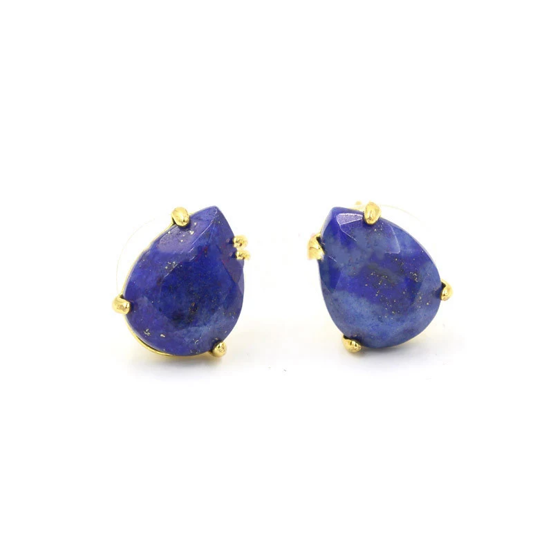 Pendientes de gota facetados de cristal Moda femenina sencilla y popular Accesorios elegantes para mujeres perfectos para cualquier ocasión — foto 7