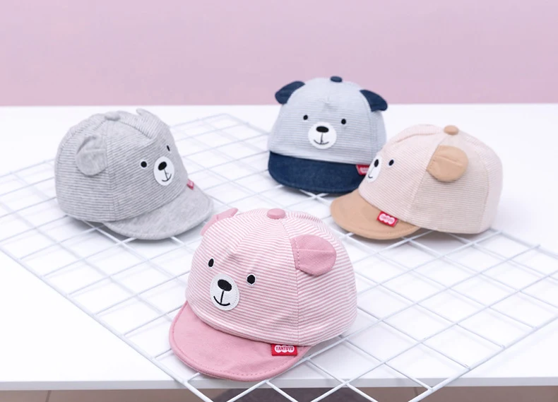 Title 3, Cappello neonato in cotone con cartoni animati,...