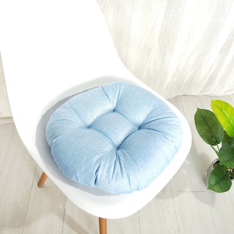 Coussin en coton et lin pour petits pains cuits à la vapeur, coussin futon japonais frais, coussin tatami pour un confort optimal. — photo 11