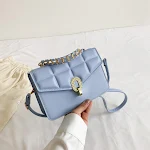 Bolso bandolera de hombro portátil con cadena de moda para mujer, con cierre de seguridad, ideal para el ocio y llevar lo esencial. — foto 1