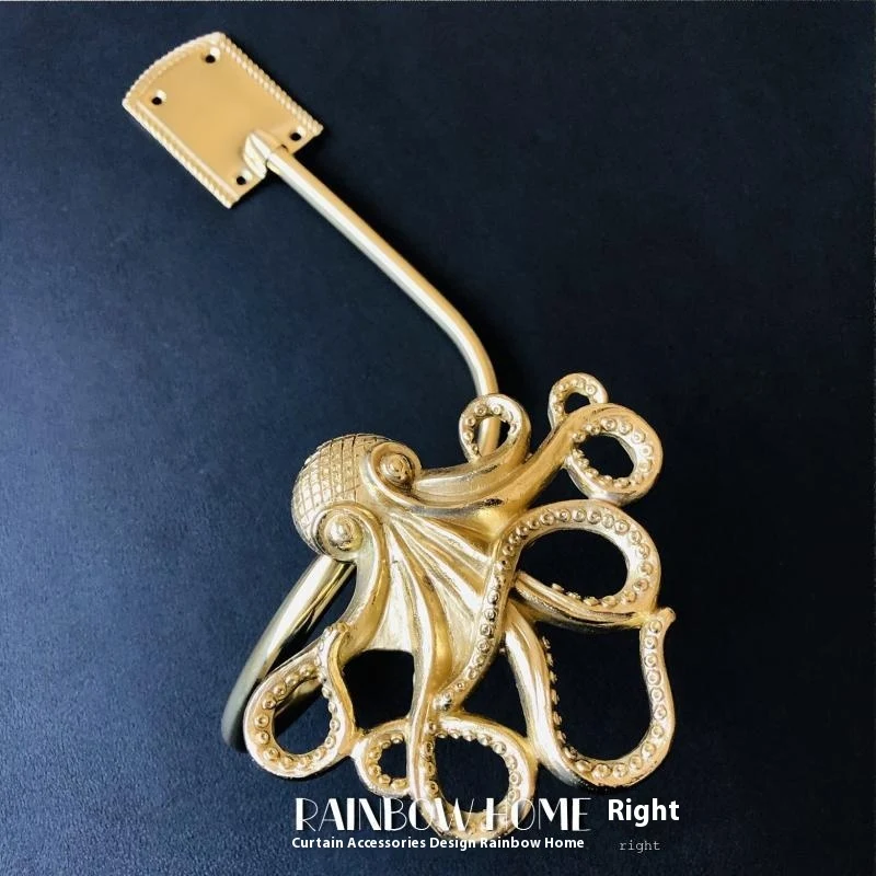 Ganchos de cortina de latão com asas de anjo Lily Little, decoração americana. Adicione um toque celestial e elegante às suas cortinas. — foto 5