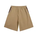 Shorts esportivos casuais masculinos com costura contrastante. Conforto e estilo para seus treinos e atividades diárias. Perfeitos para o verão. — foto 18