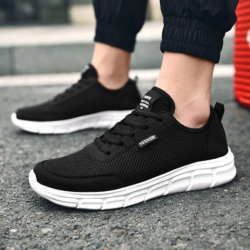 Title 5, Mens Mesh Breathable Casual Shoes