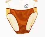 Golden Brown Panties 2