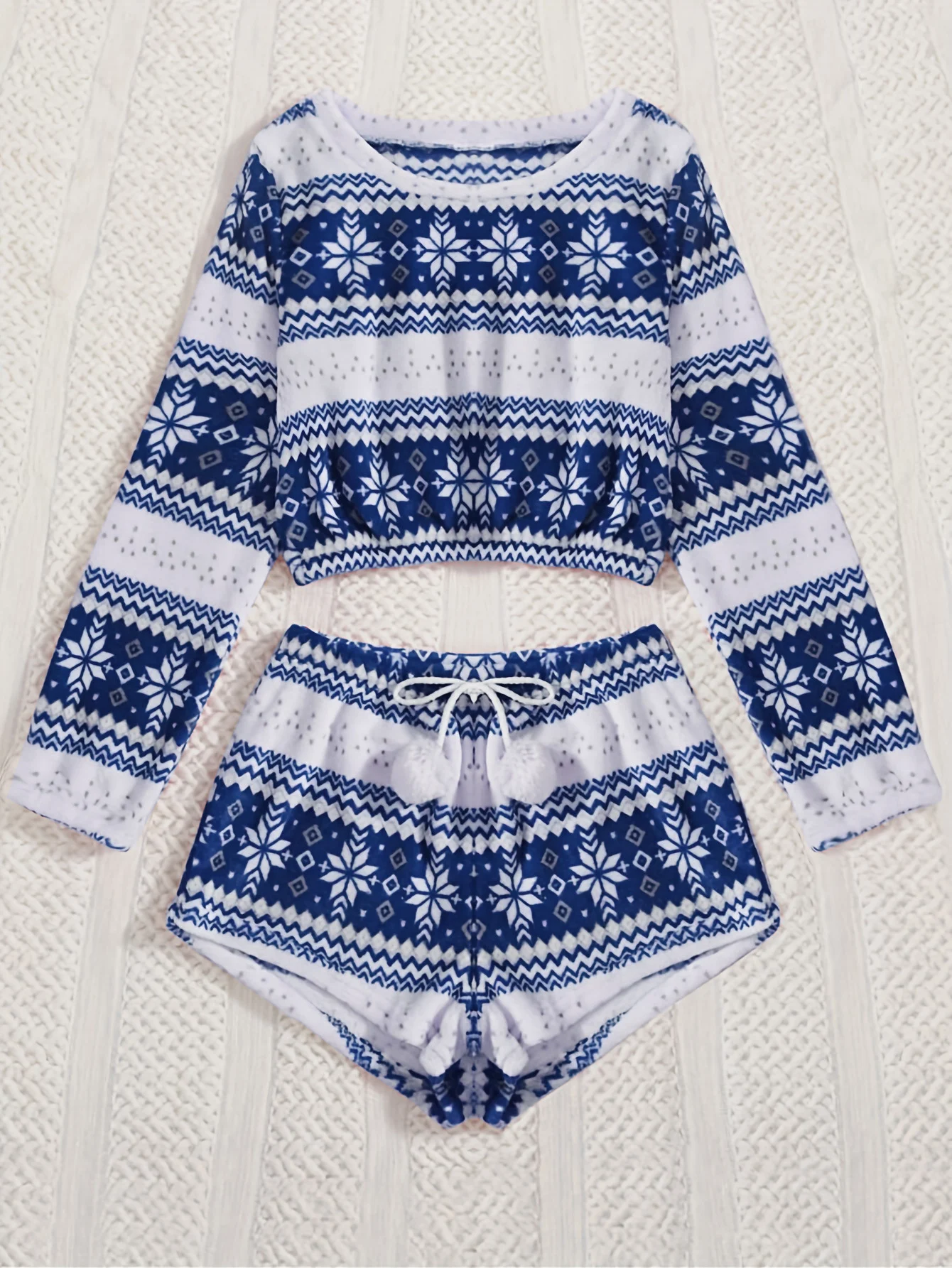 Title 34, Coral Fleece Christmas Venonat Decoração Shorts...