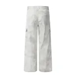 Inkjet Casual Wide-leg broek voor heren, stijlvol en comfortabel voor dagelijks gebruik. De perfecte broek voor een relaxte en moderne look. — foto 11