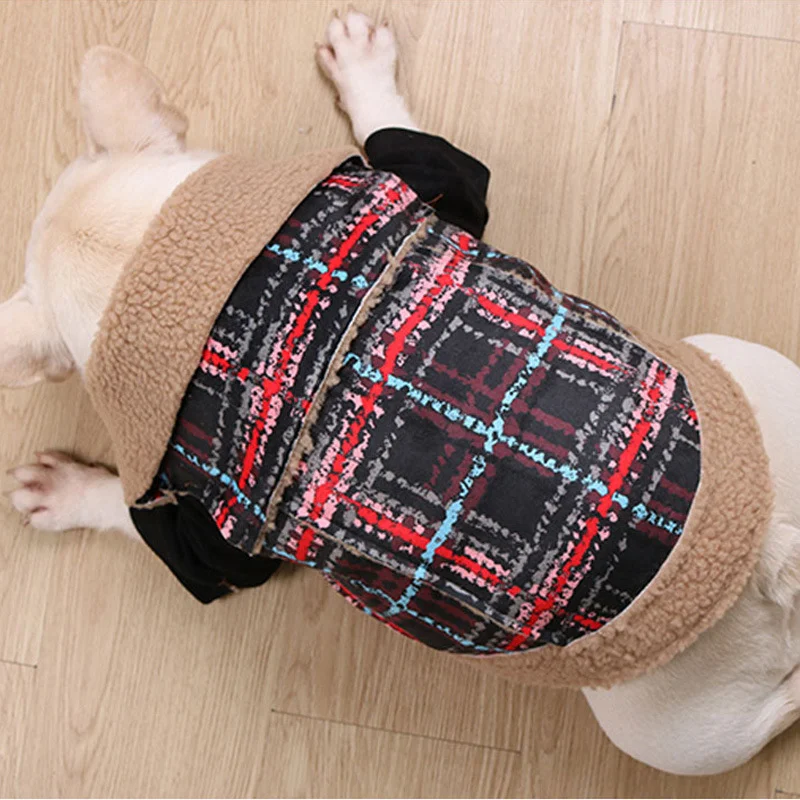 Franse kleding katoenen vest herfst en winter. Warm en comfortabel, perfect voor laagjes en om stijlvol warm te blijven. — foto 2