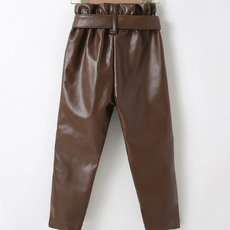 Title 5, New Korean fashion womens leather trousers for...