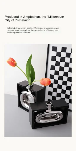 Title 1, Creative and Luxurious Ceramic Vase Ornaments f...
