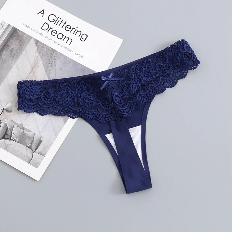 Title 5, Mutandine T Pants in Pizzo Francese da Donna a ...