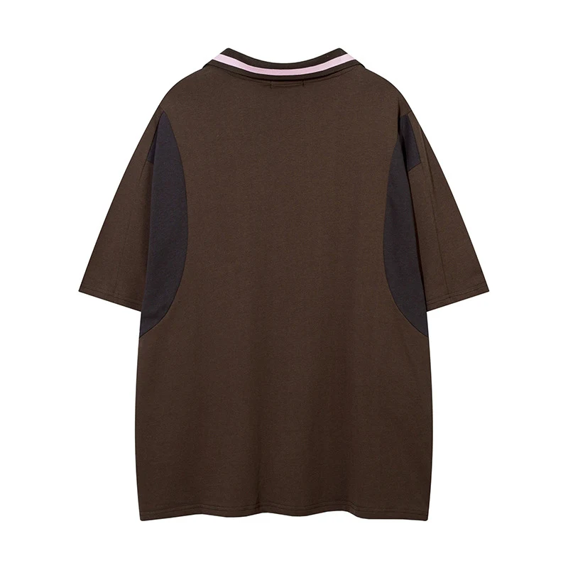 Title 18, Retro Sports Deconstruction Stitching Contrast ...