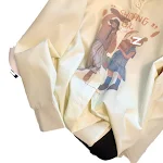Casaco feminino com estampa de desenho animado Design Sense Niche. Camisa com design moderno e original, ideal para um estilo único. — foto 3
