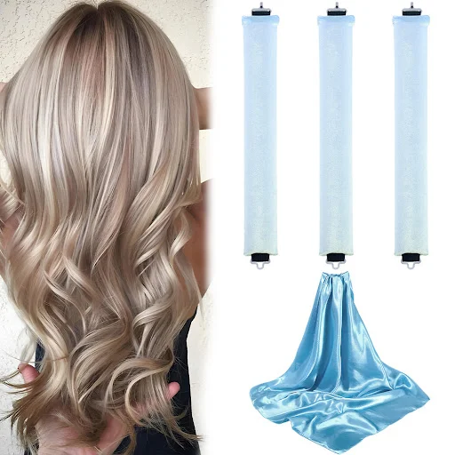 Title 12, Bold No Heat Hair Curler Lazy Sleeping Big Wave...