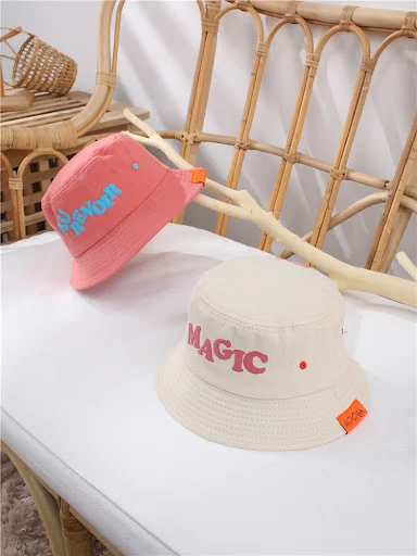 Title 2, Sombrero de pescador coreano para niños Primave...