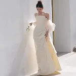 Outdoor Travel Shooting Light Yarn Dress Skirt, lightweight and stylish, providing comfort and elegance for outdoor phot — photo 6