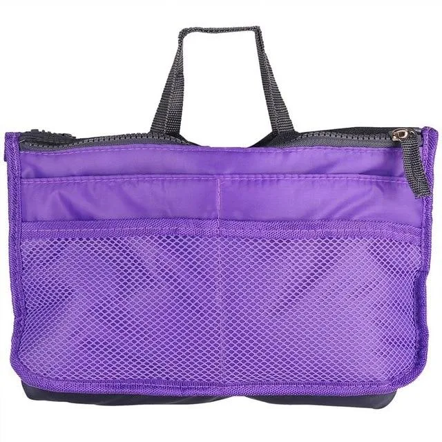 Travel Cosmetic Organizer Bag Keep your makeup organized and secure. Perfect for travel, with multiple compartments and — photo 7