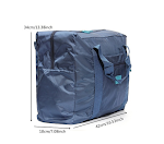 Portable printing travel bag large capacity nylon handbag folding luggage storage, the ultimate travel companion for pri — photo 4