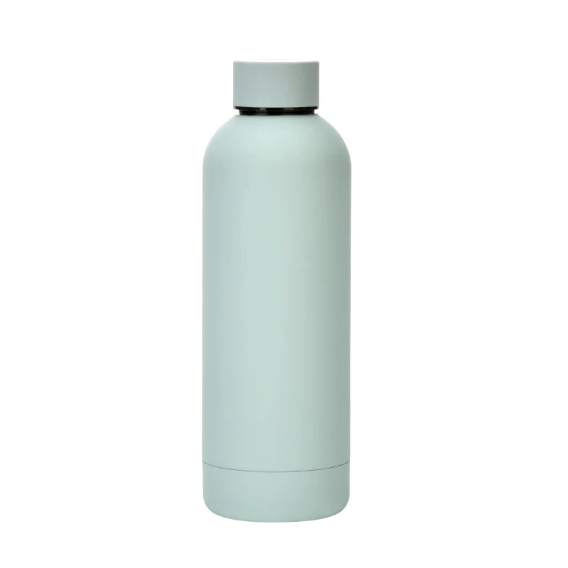 Vaso de agua deportivo portátil con pintura de goma y aislamiento, ideal para deportes y actividades al aire libre, mantiene tus bebidas frescas. — foto 13