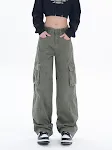 Dames losse casual broek met wijde pijpen. Comfortabel en stijlvol, perfect voor dagelijks gebruik. Geniet van de ruimte en de ontspannen look! — foto 9
