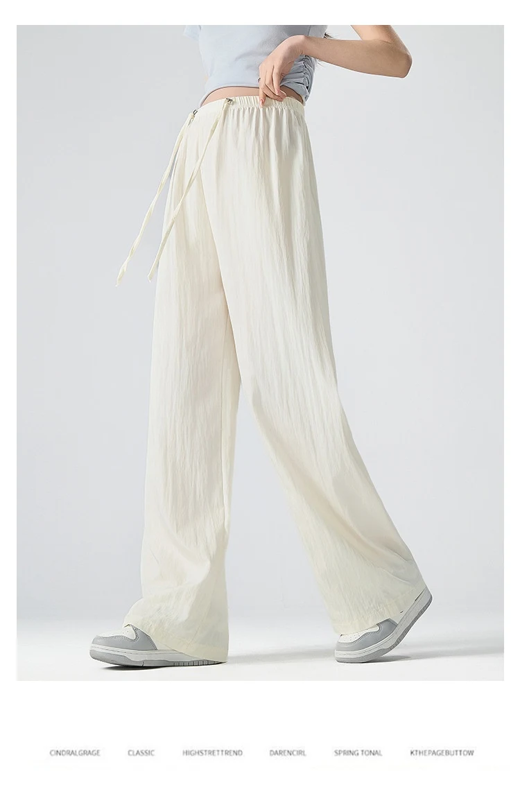 Calças Yamamoto Novas Femininas Estilo Relaxado Emagrecimento Calça Yamamoto Pequena Primavera Feminina Conforto e Elegância — foto 5