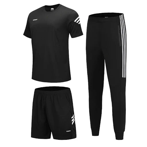 Title 3, Short sleeve casual training football uniform. ...