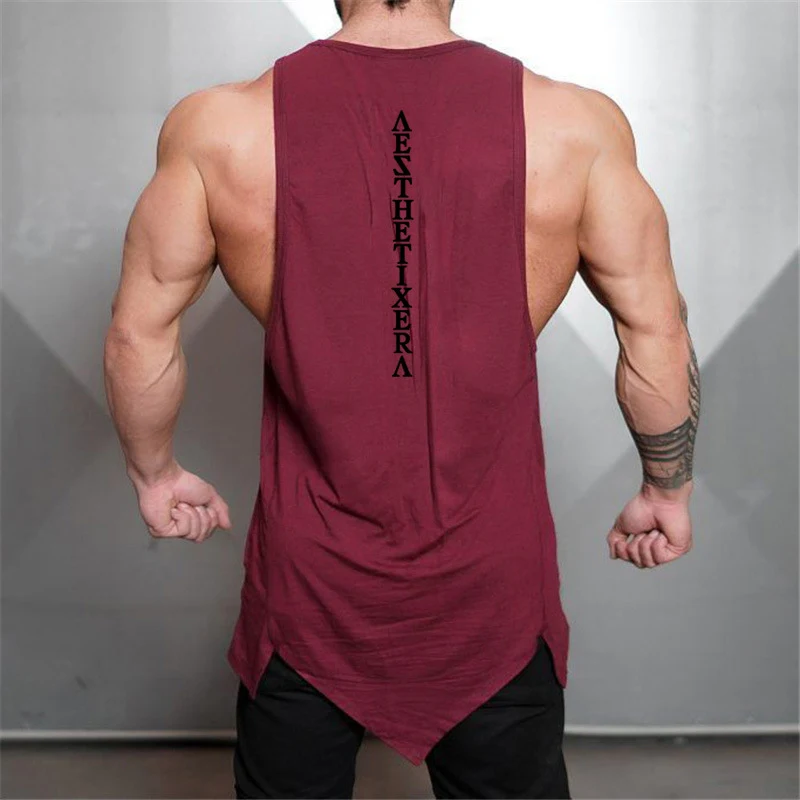 Muscular Man Sports Fitness Vest for enhanced workouts. Provides support, comfort, and freedom of movement. Ideal for th — photo 2