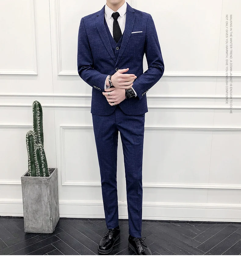 Title 5, Wedding groomsmen suit, mens wedding suit. Loo...