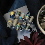 Retro Exquisite Feeling Tuo Jie Manicure Get perfect nails with this kit, offering an elegant and vintage finish for a u — photo 9