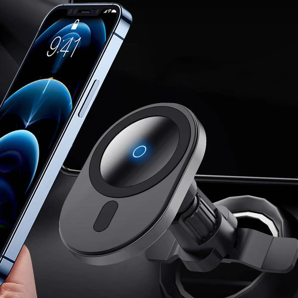 Title 2, Magnetic Wireless Charging Stand offers fast an...