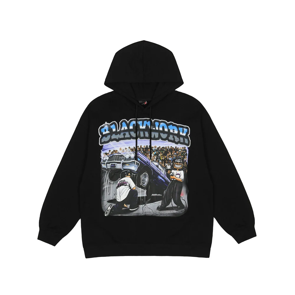 Title 6, Felpa con cappuccio uomo, stile hip hop, brand ...