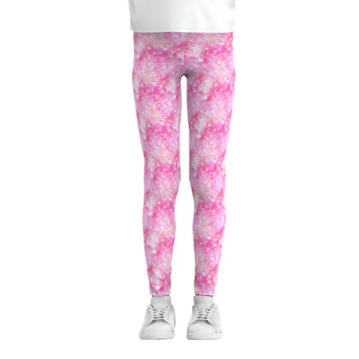 Title 2, Digital Print Girls Leggings Thin Stretch Pants...