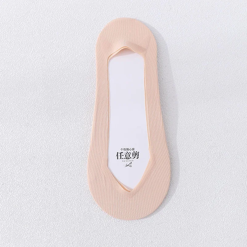 Women's Non-Slip Silicone Cotton Bottom Lace Boat Socks — photo 21