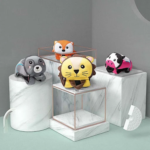 Title 9, Cute Animal Cartoon Childrens Anti-Lost Backpack