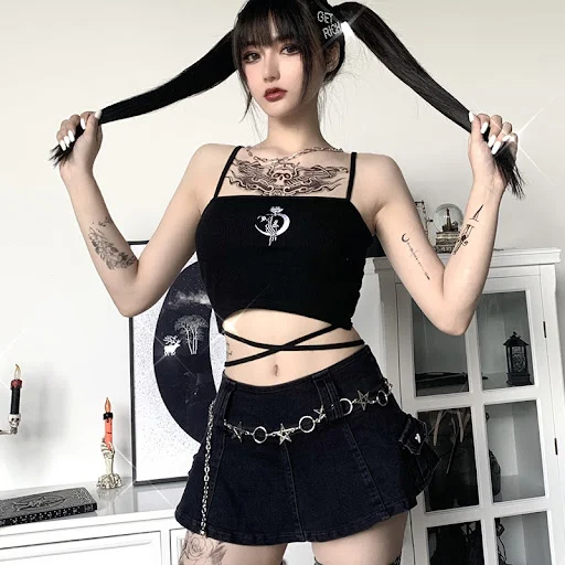 Title 4, Womens Slim Halter Printed Camisole Stylish an...