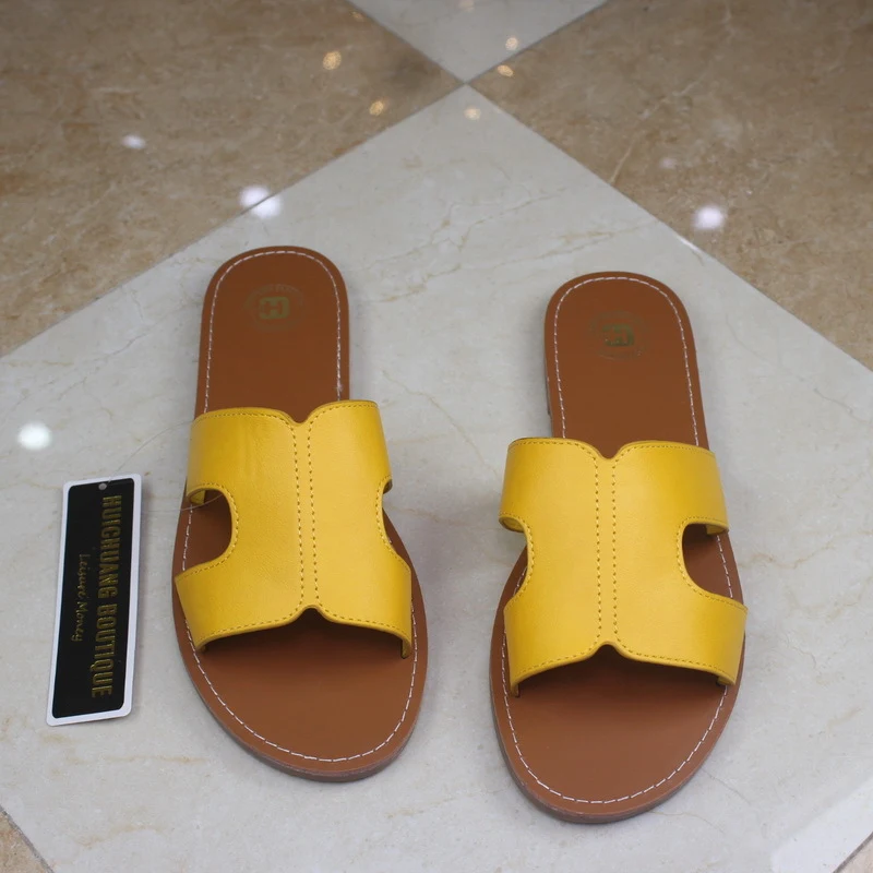 Title 24, Grote maten platte slippers voor dames Comforta...