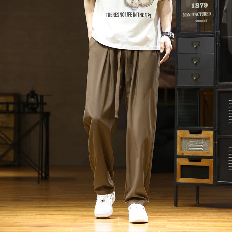 Loose Straight Casual Trousers for Men and Women Comfortable and Relaxed Style Perfect for Everyday Wear Versatile and M — photo 16
