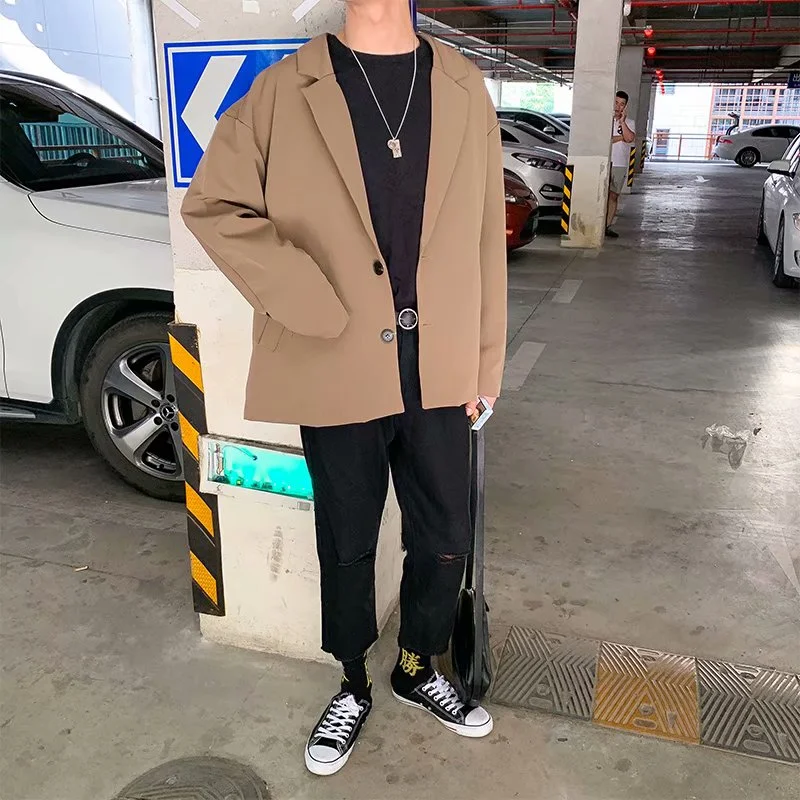 Jaqueta de Piloto Coreana Masculina Moda Coreana Design Moderno Resistente ao Vento Conforto e Estilo Urbano. — foto 2