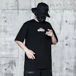 Men's Printed Short-sleeved T-shirt Trendy Rebirth Dark Casual Top. Stylish and comfortable top for everyday wear, perfe — photo 5