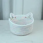 White Colorful Thread