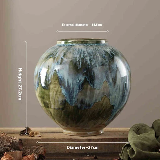 Title 7, Creative Ceramic Retro Vase Decoration in the L...