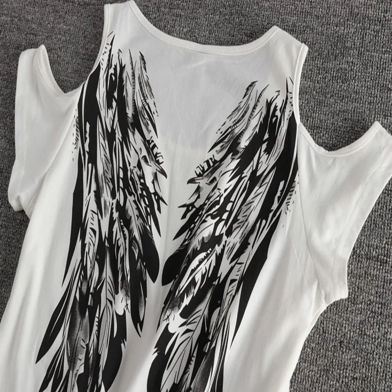 Title 4, Camiseta sin tirantes con estampado de ala