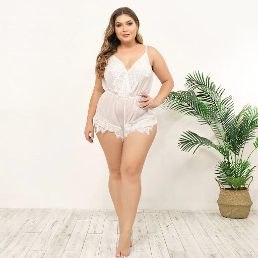 Title 2, Explosion Style Big Deep V Lashes Satin Stitchi...