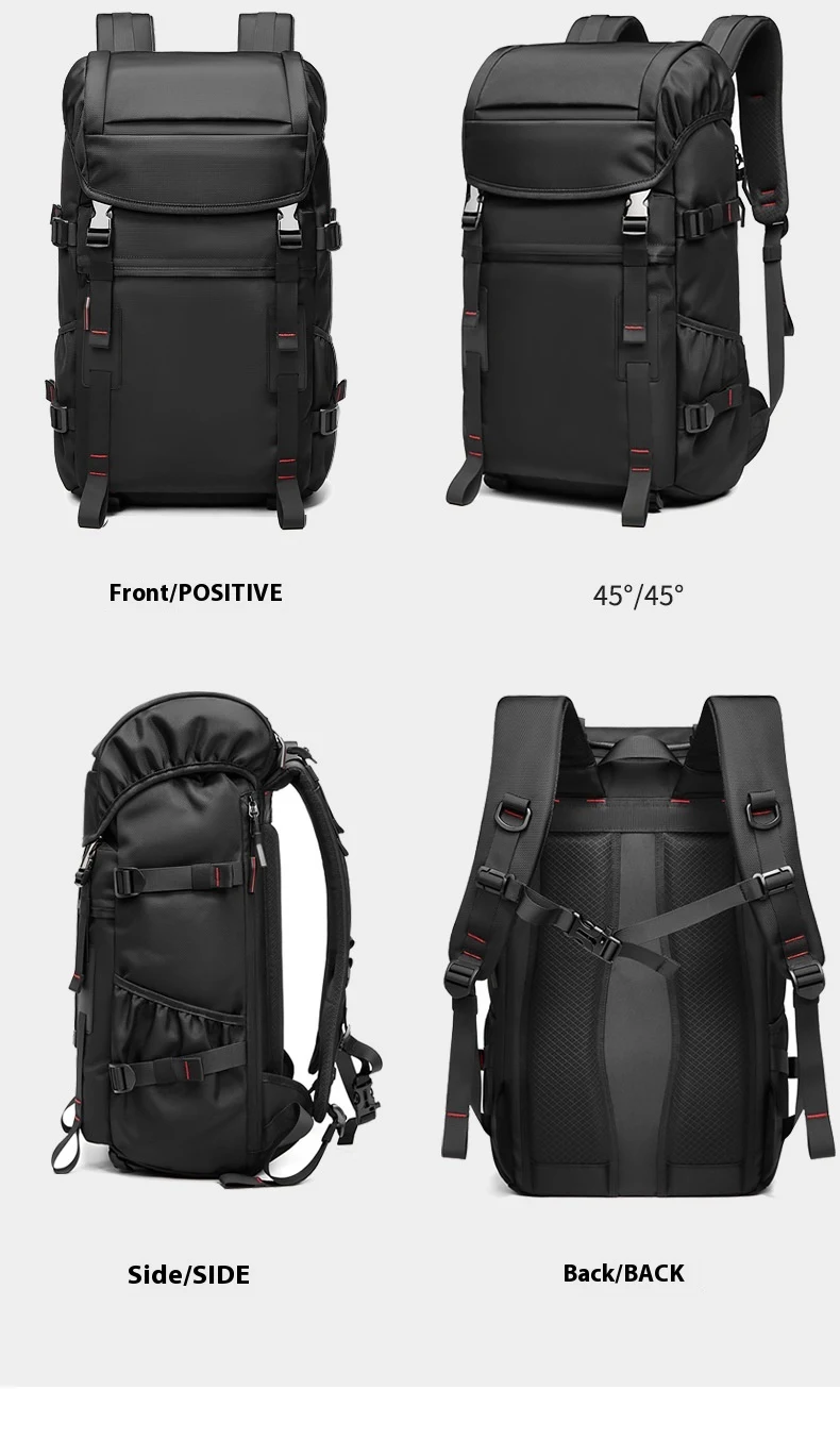 Title 16, Mochila de caminhada grande e leve para ativida...